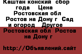 Каштан конский, сбор 2016 года. › Цена ­ 15 - Ростовская обл., Ростов-на-Дону г. Сад и огород » Другое   . Ростовская обл.,Ростов-на-Дону г.